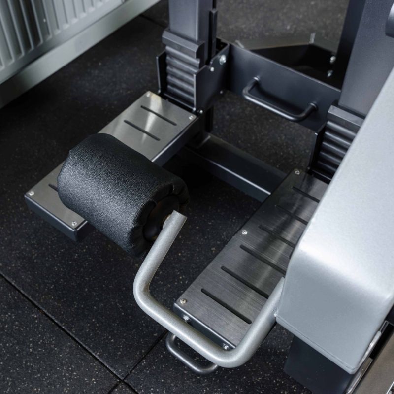 Тренажер Сгибание ног стоя, рычаги серые DHZ D955