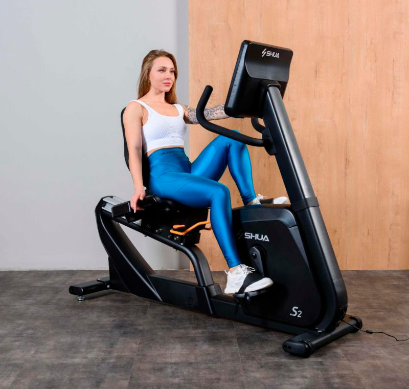 Велотренажер горизонтальный SHUA SH-B9100RT