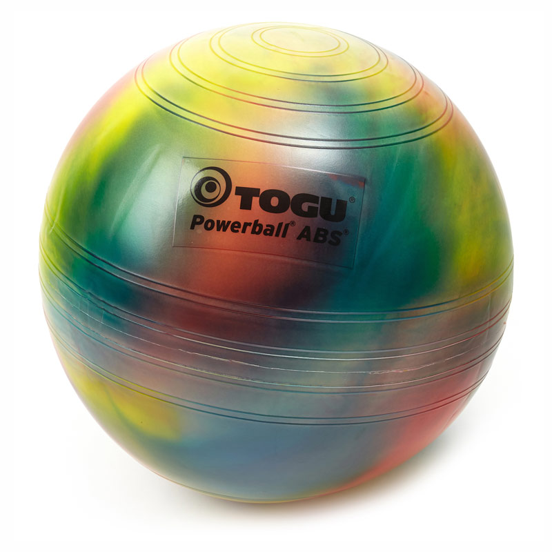 Гимнастический мяч TOGU ABS Powerball 55 см цветной