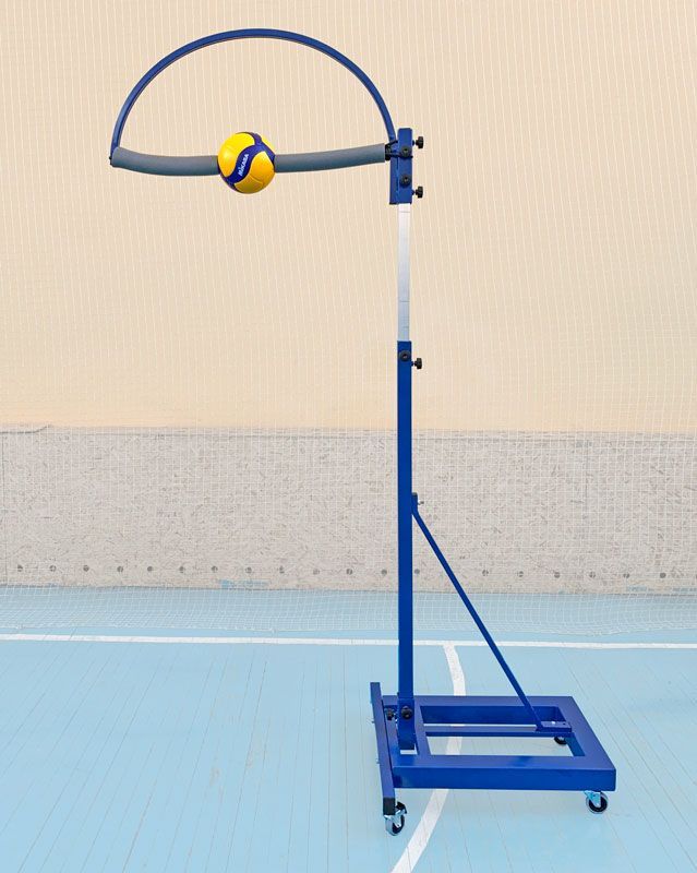 Тренажер для отработки нападающего удара в волейболе с одним мячом ВП02