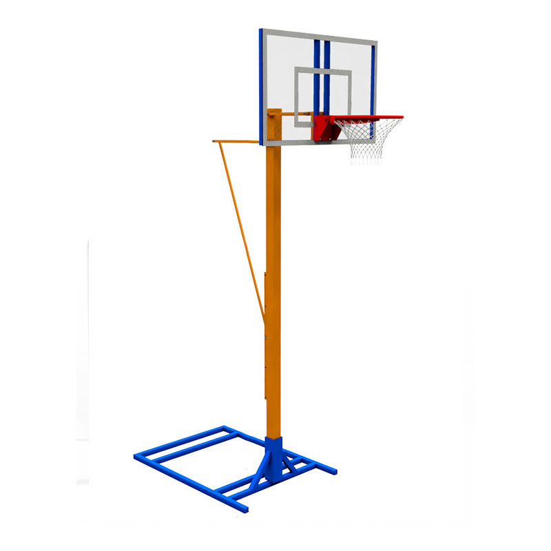 Мобильная баскетбольная разборная стойка с регулировкой высоты Glav