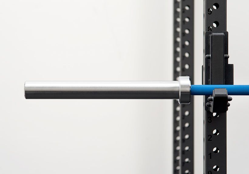 Тренировочный мужской гриф для кроссфита 20 кг, 2200 мм, до 250 кг STECTER Bear Bar (Синий/белый цинк)