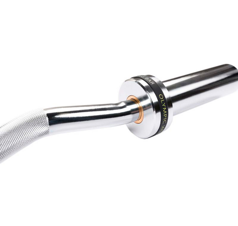 Гриф ломаный W-образный 125 см, 50 мм, до 150 кг (10 кг) ЗС-854