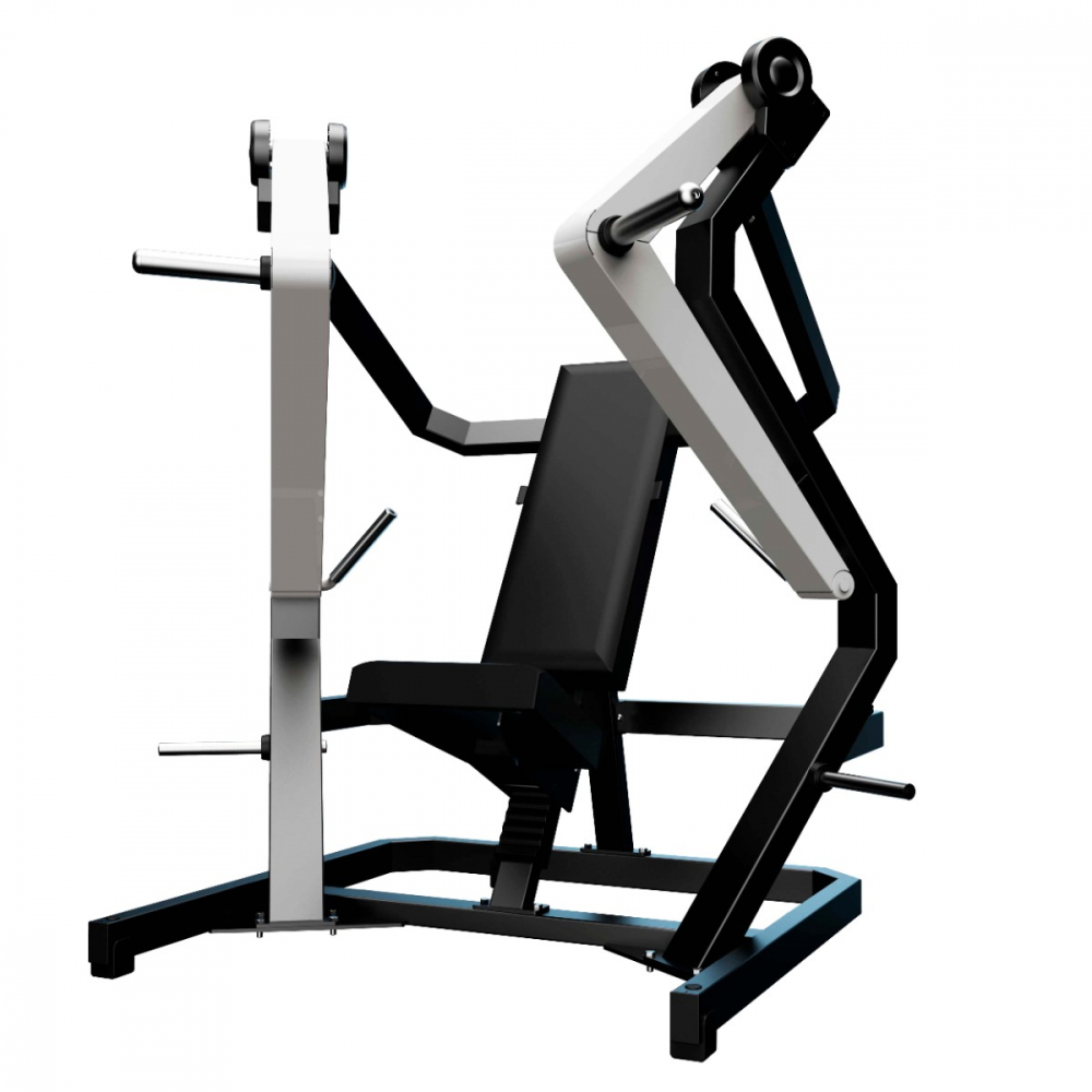 Тренажер Широкий жим от груди, рычаги серые DHZ D910