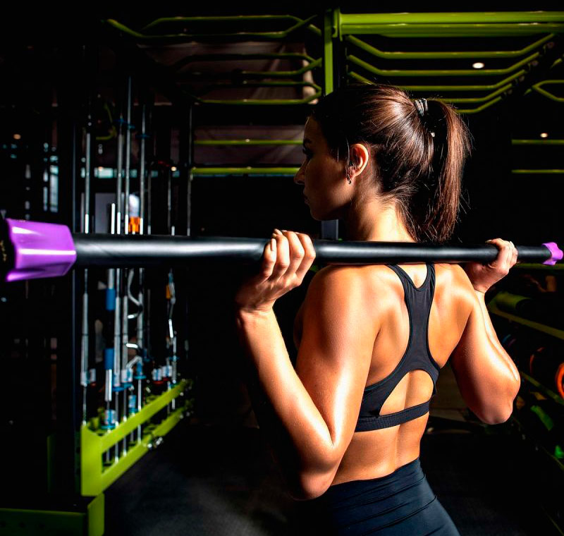 Бодибар PROFI-FIT, наконечник розовый, 8 кг ЗС-947