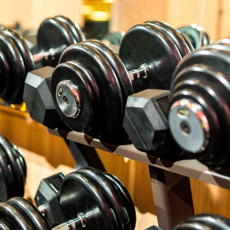 Гантельный ряд BASIC (шаг 2,5 кг, 10 пар) 2,5-25 кг ЗС-741