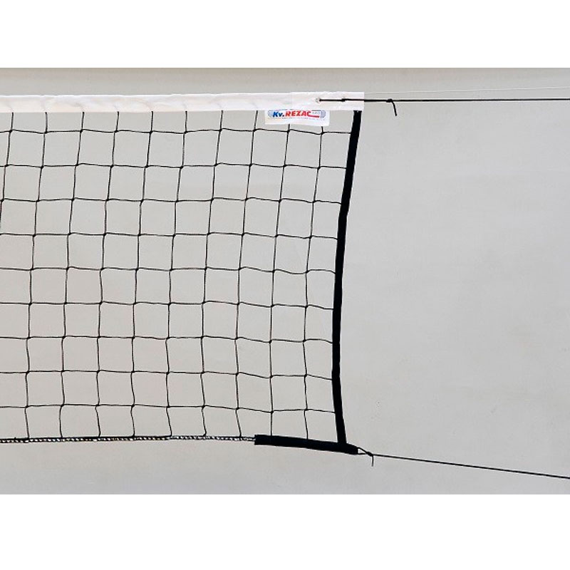 Сетка волейбольная  "KV.REZAC" профи, DVV Approved, нить D=3 мм, кевларовый трос