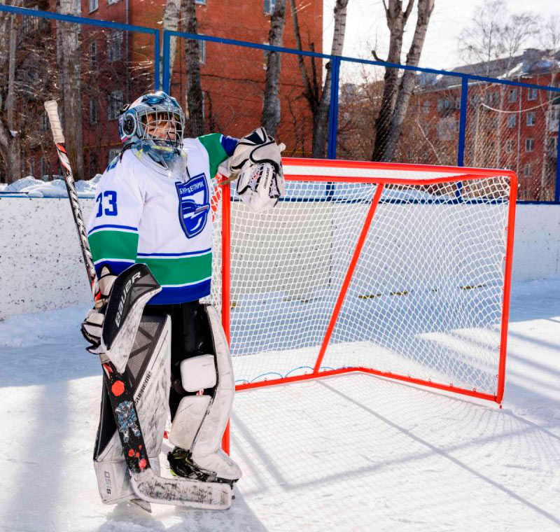 Ворота для хоккея с шайбой (без сетки) ЗС-384