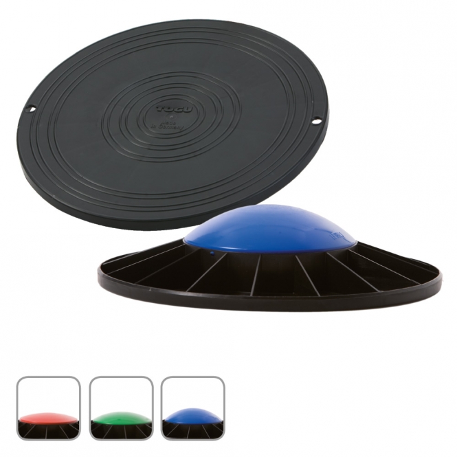 Балансировочный диск TOGU Balance Board 40 см, черный/зеленый