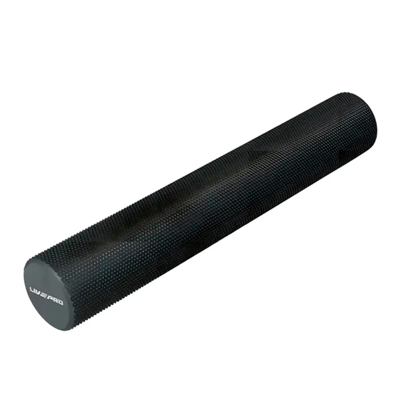 Массажный ролл LIVEPRO EVA Foam Roller 90 x 15 см, черный