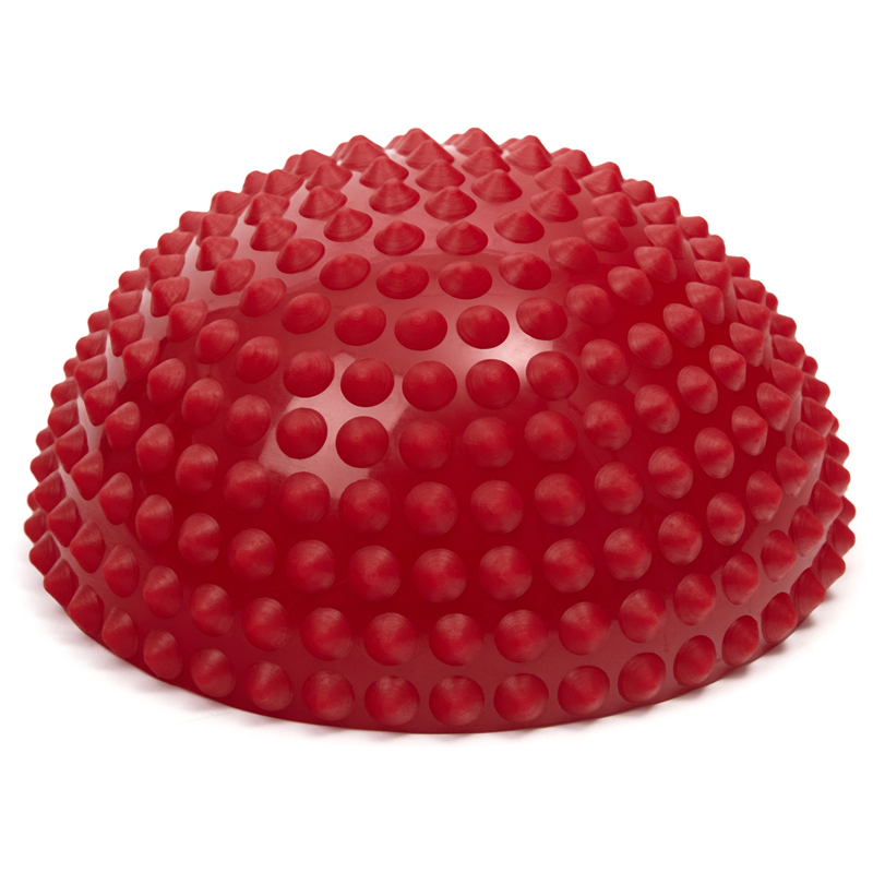 Массажная балансировочная полусфера TOGU Senso Balance Hedgehog красный