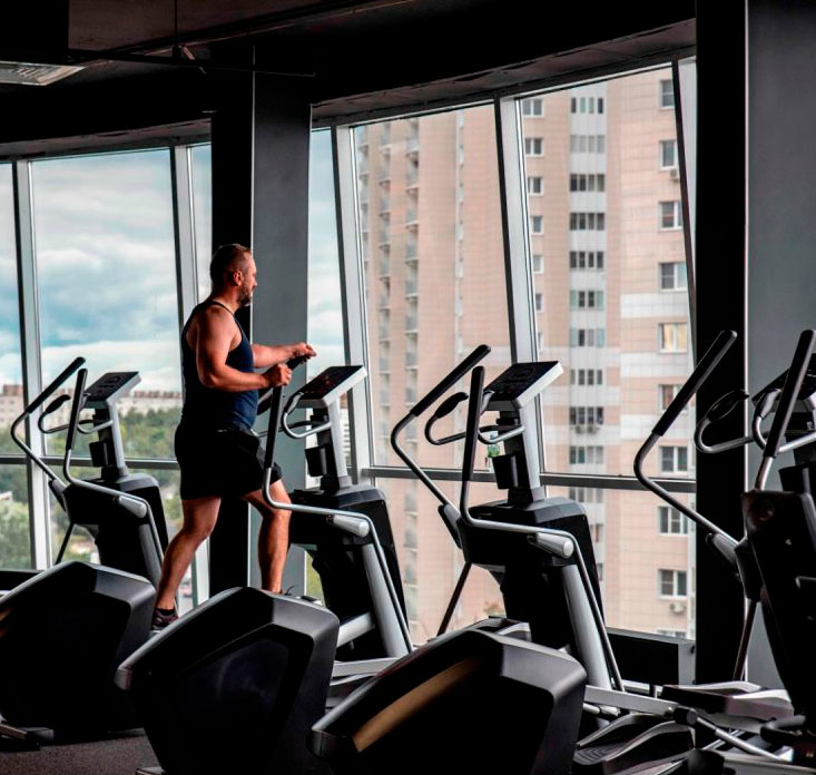 Эллиптический тренажер DHZ X-9200