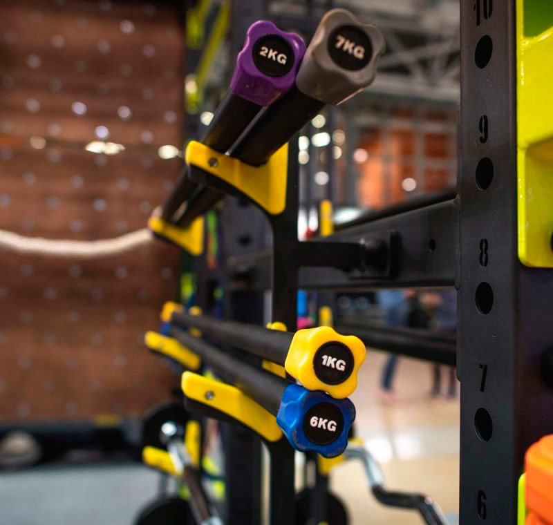 Бодибар PROFI-FIT, наконечник розовый, 8 кг ЗС-947