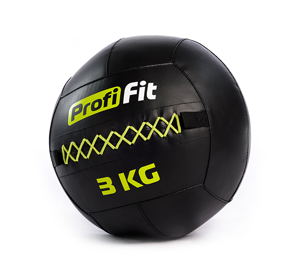 Медицинбол 3 кг, набивной мяч PROFI-FIT