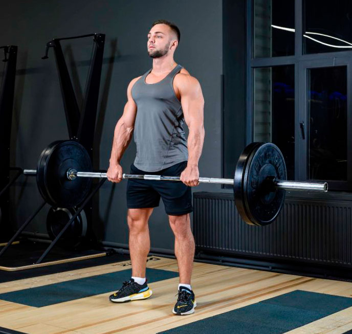 Гриф для штанги 220 см, 50 мм, до 500 кг (20 кг), гладкая втулка ЗС-71