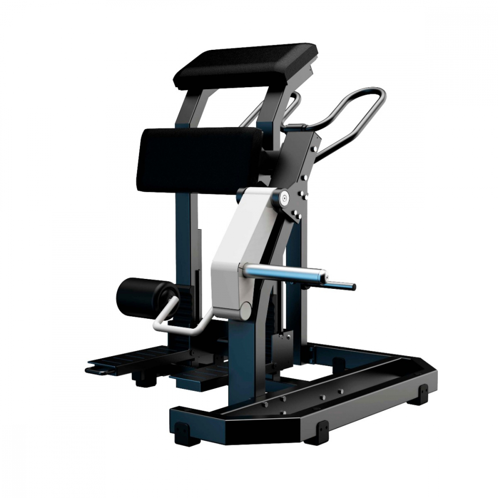 Тренажер Сгибание ног стоя, рычаги серые DHZ D955
