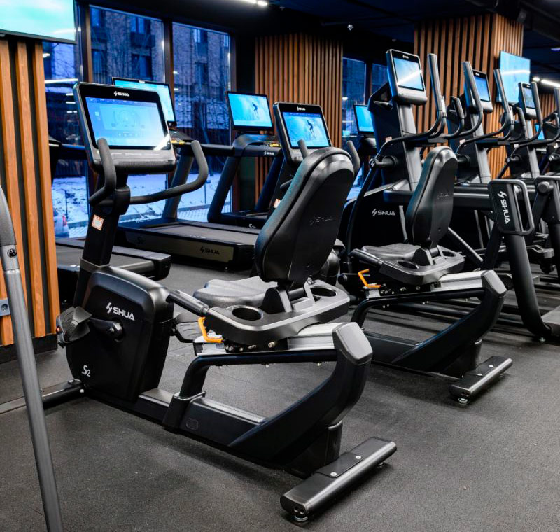 Велотренажер горизонтальный SHUA SH-B9100RT