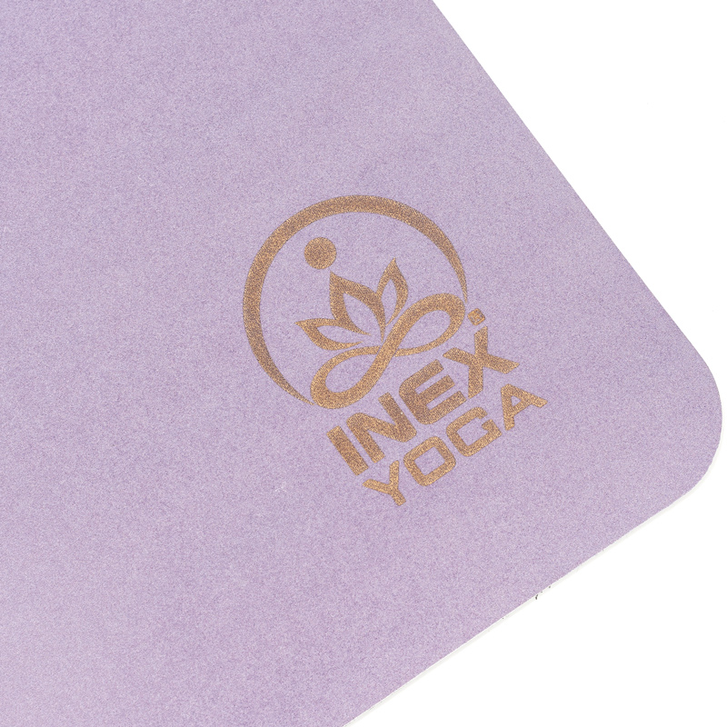 Коврик для йоги INEX Yoga PU Mat Matte 185 x 68 x 0,4 см, матовый фиолетовый, NEW