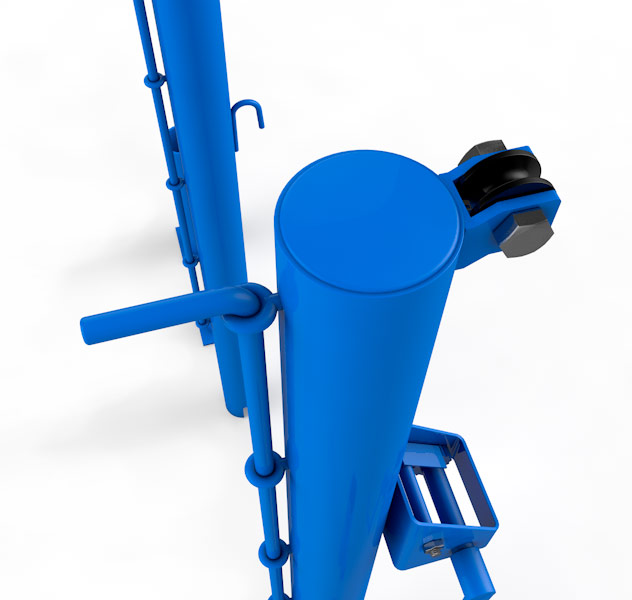 Стойки для большого тенниса со стаканами ГТ-350