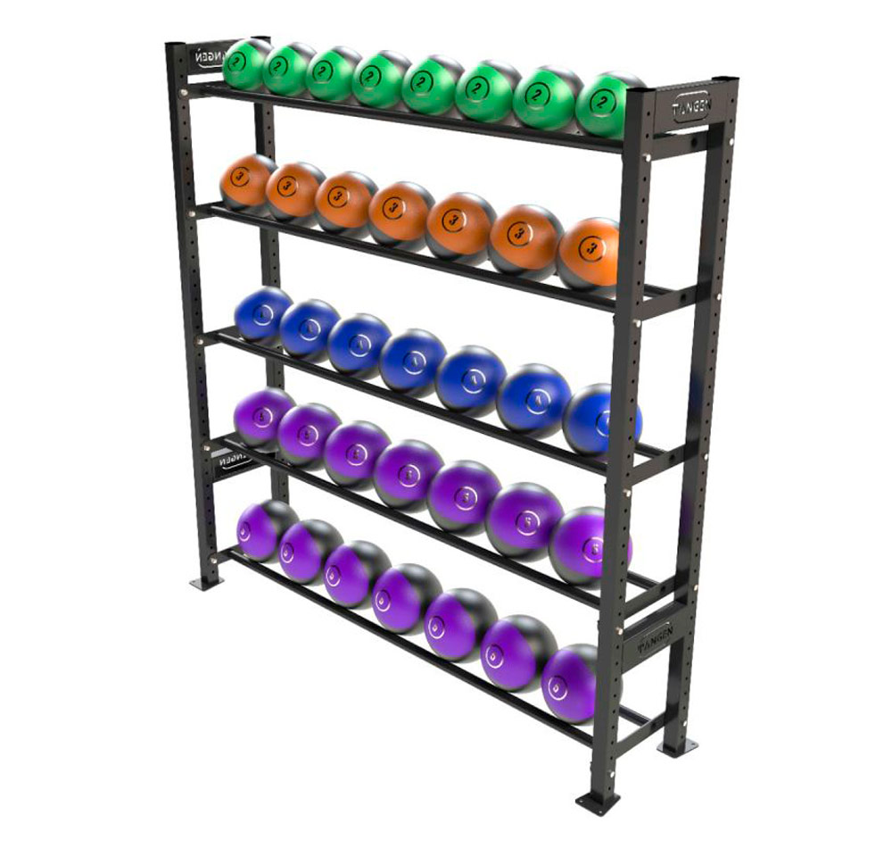 Стеллаж модульный для хранения мячей 1950×480×1960 мм ЗС-226