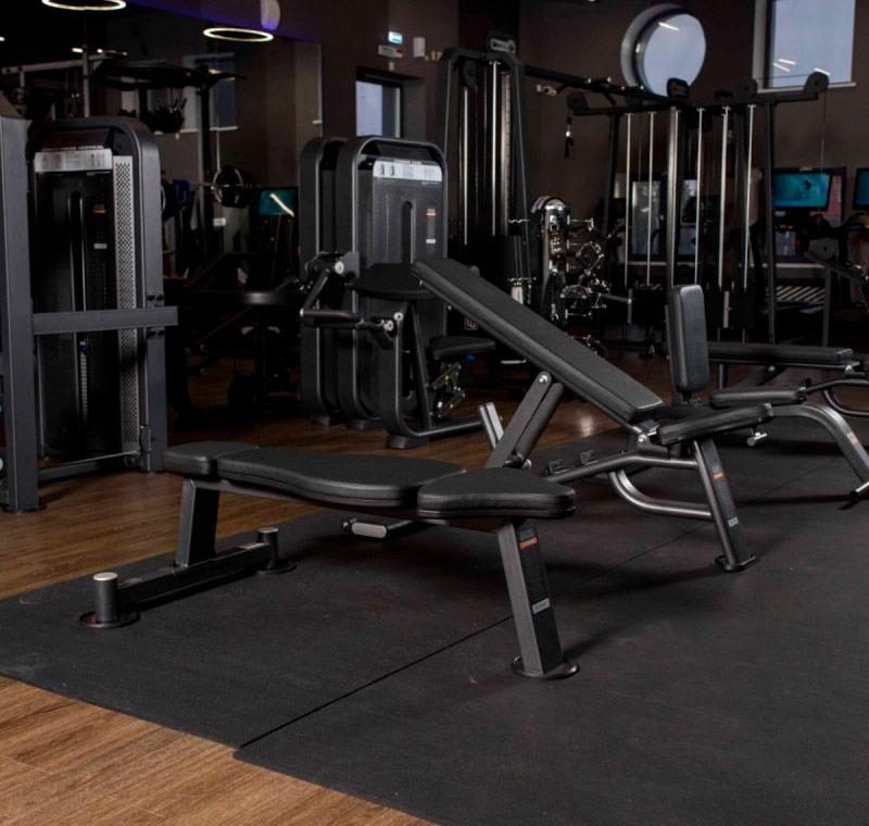 Скамья прямая горизонтальная EVOST ZS-909