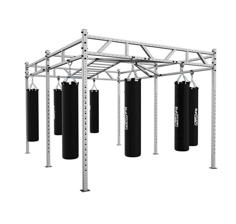 Многофункциональная рама для подвеса боксерских мешков 3760 х 5160 мм ЗС-689