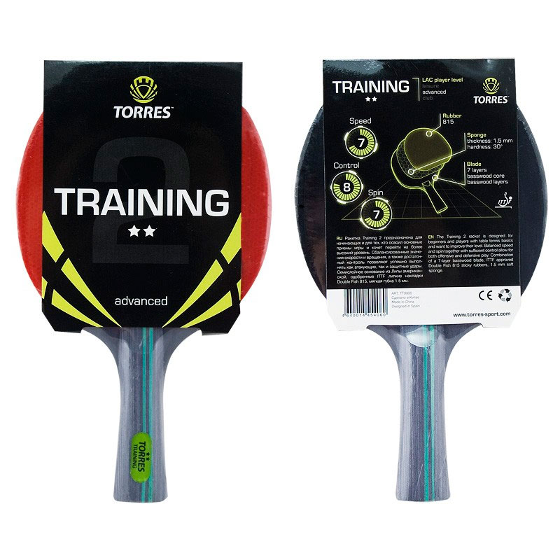 Ракетка для настольного тенниса TORRES Training 2*