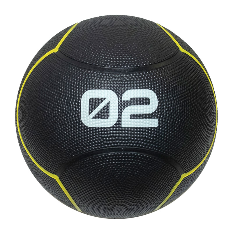 Медицинский мяч набивной 2 кг черный Original FitTools