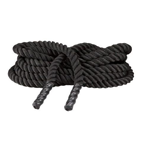 Тренировочный канат PERFORM BETTER Training Ropes 9m 12 кг, диаметр 5 см, черный