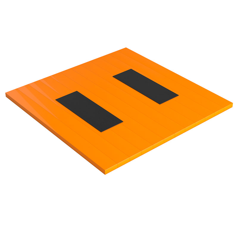 Помост тяжелоатлетический соревновательный 4х4х0,12м ГТ-599