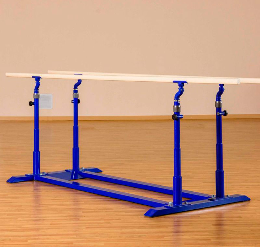 Брусья гимнастические мужские облегченные, жерди шпонированные ЗС-152