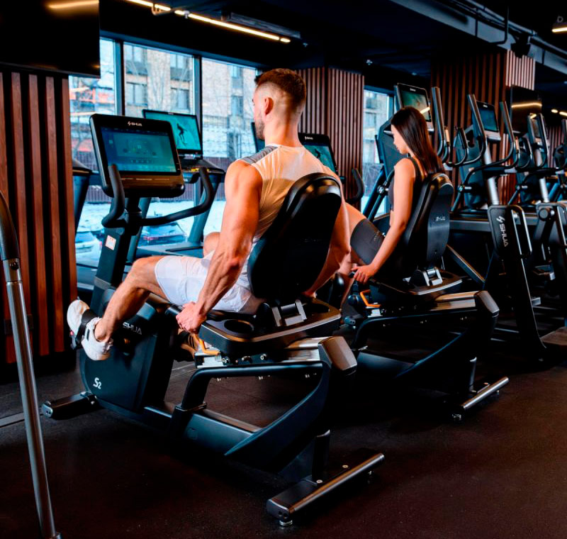 Велотренажер горизонтальный SHUA SH-B9100RT