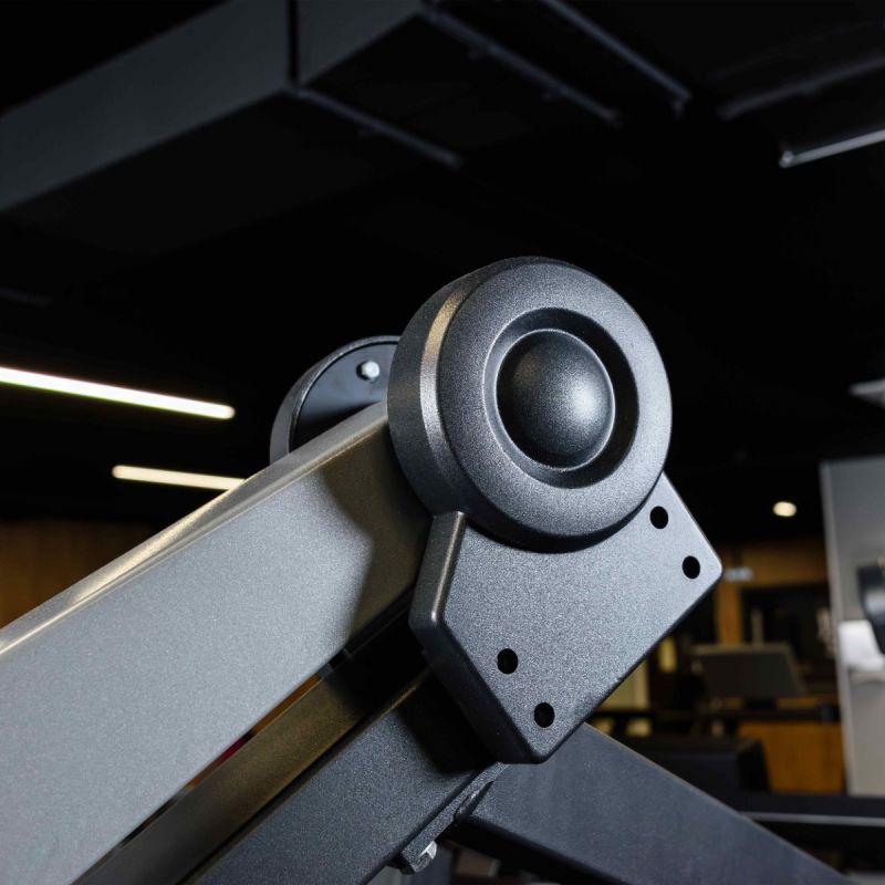 Тренажер Жим от груди, рычаги серые DHZ D905