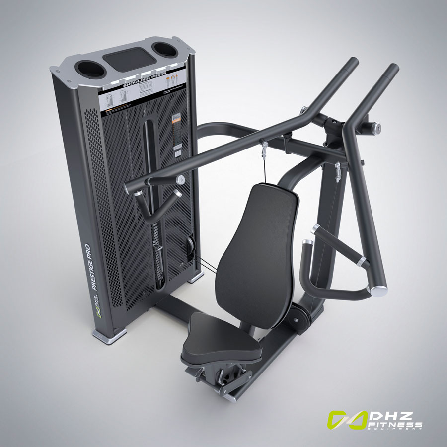 Тренажер Жим от плеч (Shoulder Press). Стек 110 кг. Prestige Pro E-7006A