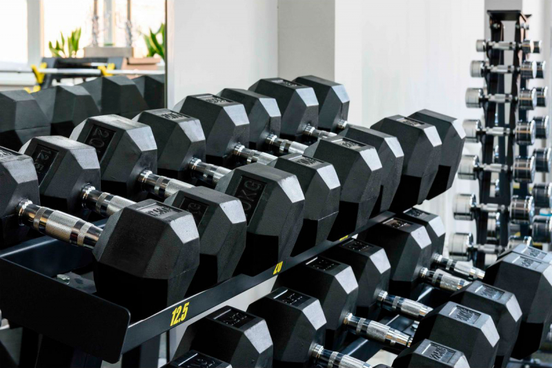 Гантель гексагональная обрезиненная 65 кг ЗС-220