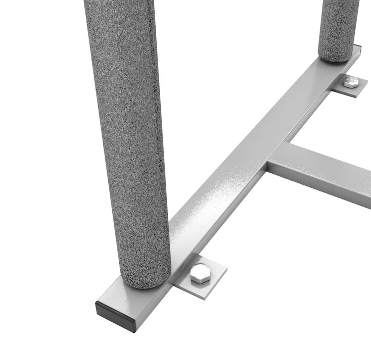 Стол для армрестлинга цельносварной 640*960*1040 мм ГТ-547