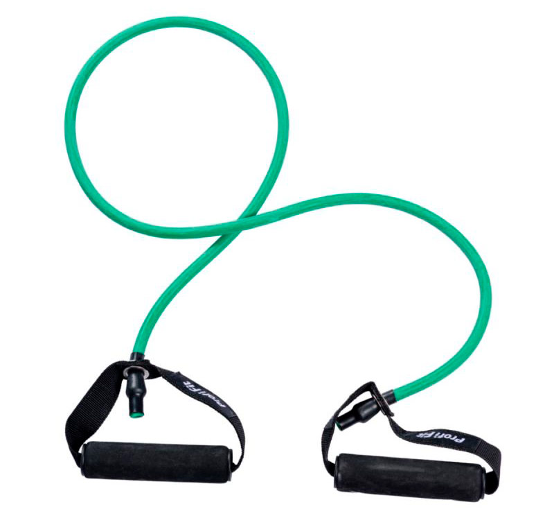 Эспандер трубчатый PROFI-FIT, зеленый, сопротивление 5 кг ЗС-953