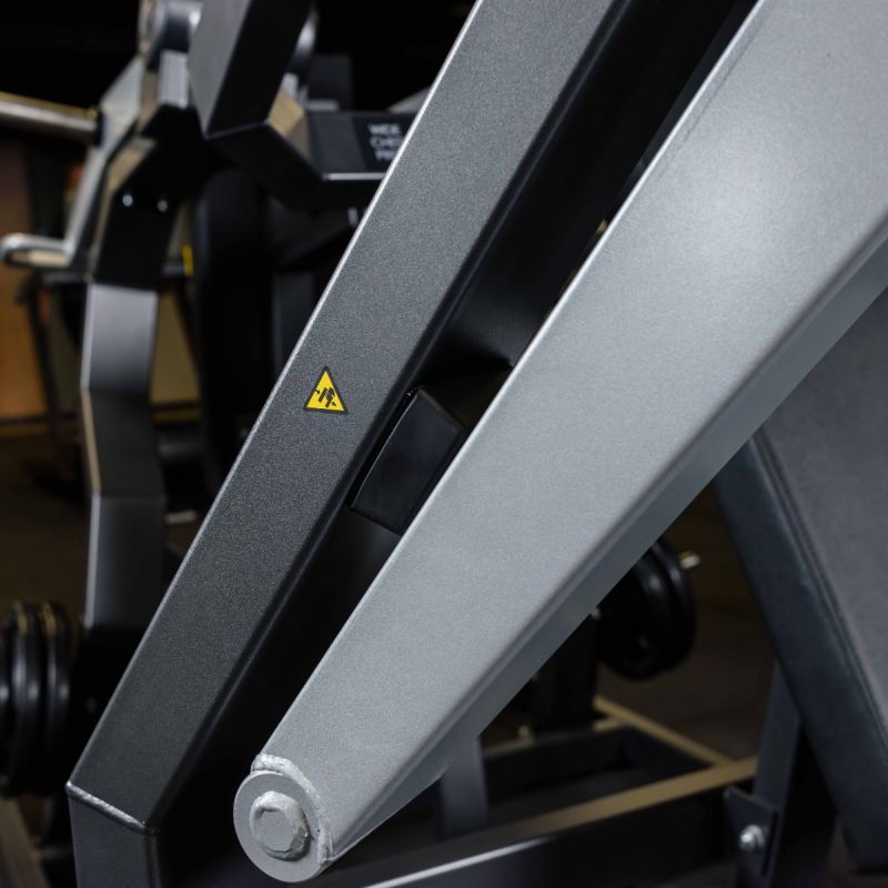 Тренажер Широкий жим от груди, рычаги серые DHZ D910