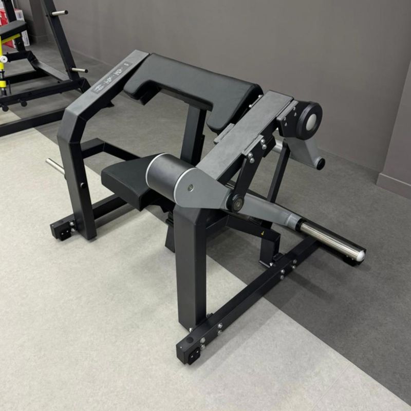 Тренажер Бицепс-машина сидя, рычаги серые DHZ D970