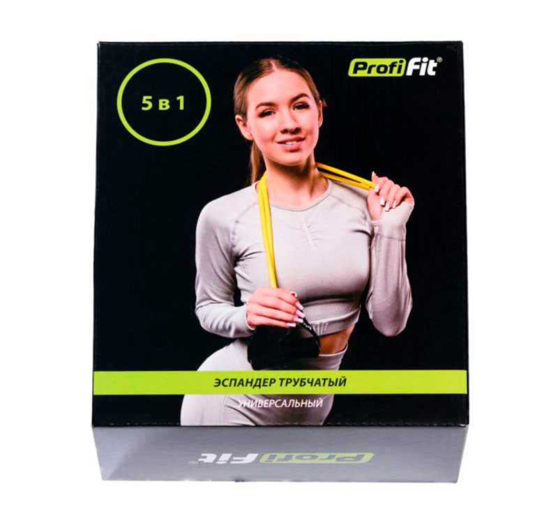 Эспандер трубчатый универсальный 5 в 1 PROFI-FIT ЗС-957