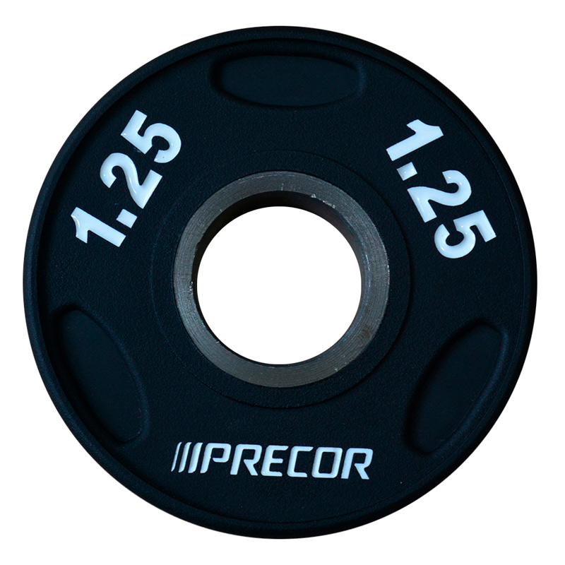 Олимпийский диск в уретане PRECOR New 2,5 кг, черный