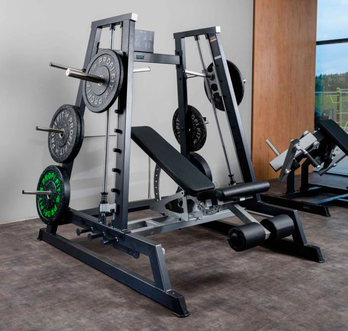Диск для штанги 10 кг D51 мм HI-TEMP с цветными вкраплениями PROFI-FIT ЗС-62