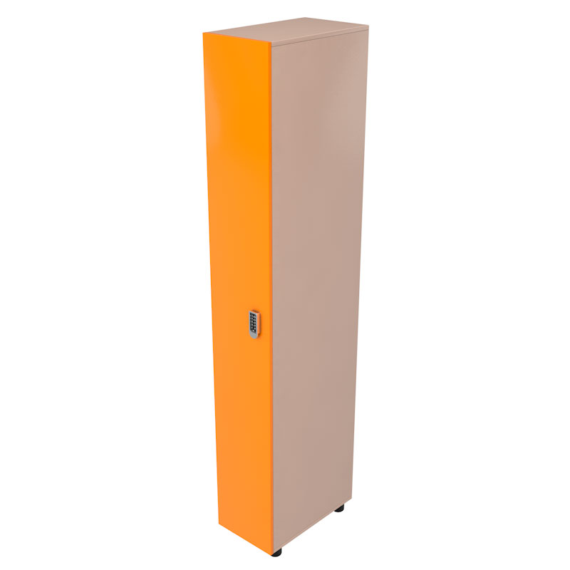 Шкаф для раздевалки однодверный HPL 200х50х30 (см) Glav