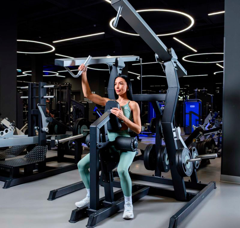 Тренажер Тяга к себе сверху DHZ D606