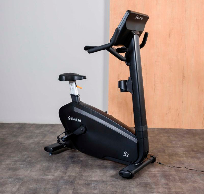 Велотренажер вертикальный SHUA SH-B9100U (LED дисплей)