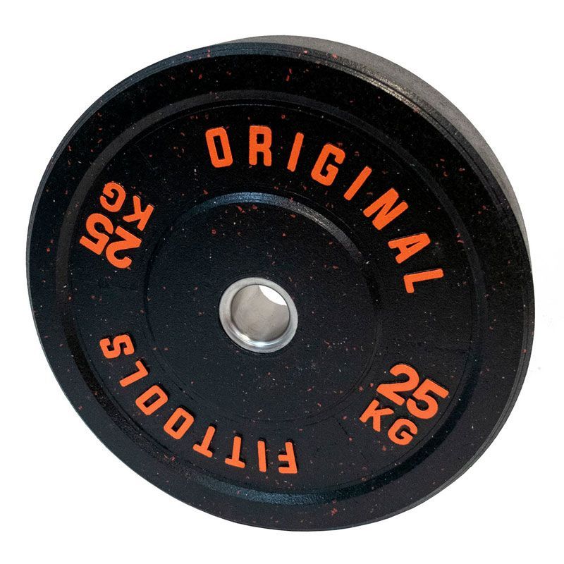 Диск бамперный 25 кг для тяжелой атлетики Original FitTools
