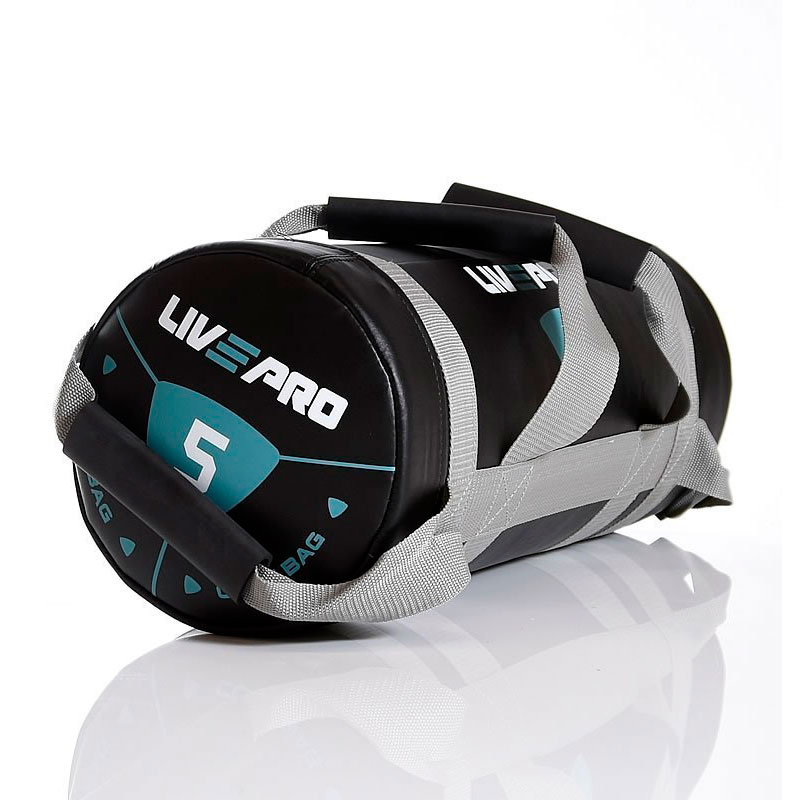 Сэндбэг LIVEPRO Power Bag 5 кг, черный/серый