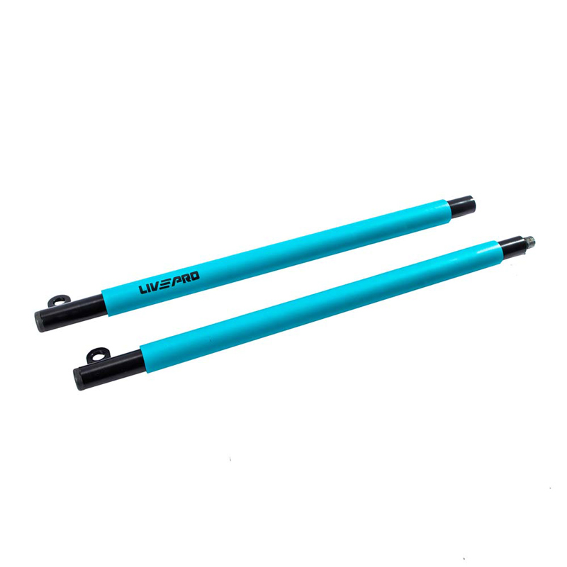 Гимнастическая палка с амортизатором LIVEPRO Resistance Bar Set черный/синий