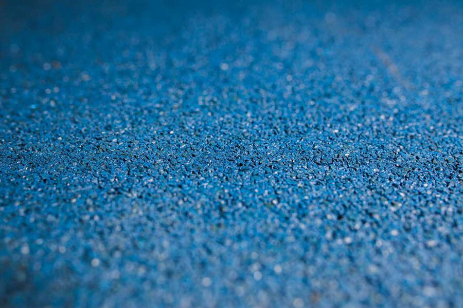 Напольное резиновое покрытие 1000х1000х30 мм (цвет - синий) Stecter