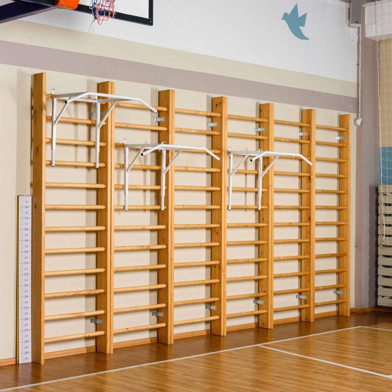 Брусья-турник навесные универсальные на шведскую стенку ЗС-1187